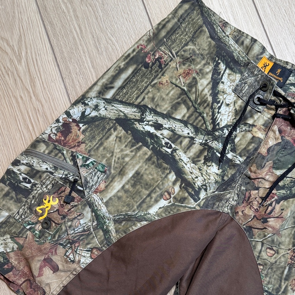 Browning Camo Colorblock Board Shorts Size 34| Hike Camp Hunt Swim Boat River